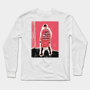 I am standing on the floor Long Sleeve T-Shirt